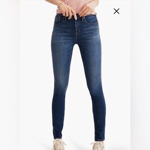 Madewell 10” High Rise Skinny Jeans Women’s Size 25